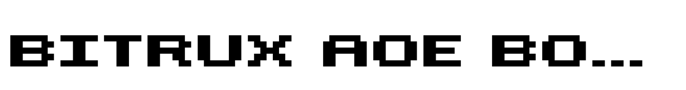 Bitrux AOE Bold